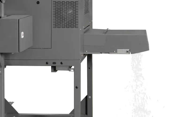 16.99 SmartShred with horizontal discharge conveyor (6x50 mm)
