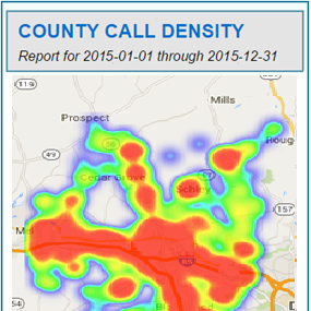 Geographic Call Density Report
